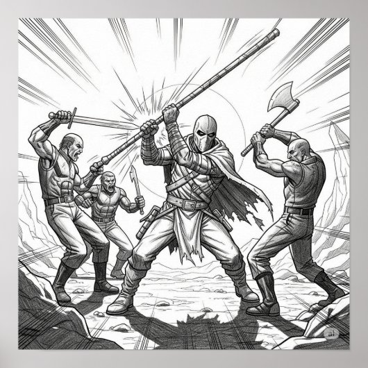 Der Kampf Poster (Vorne)