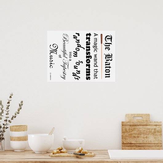 Der Kampf Poster (Küche)