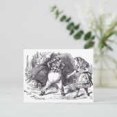 Der Kampf Postkarte (Stehend Vorderseite)