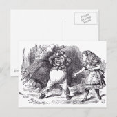 Der Kampf Postkarte (Vorne/Hinten)