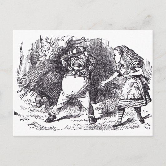 Der Kampf Postkarte (Vorderseite)