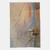 Der Kampf Temeraire Turner Sunset Seascape Geschirrtuch (Vertikal)
