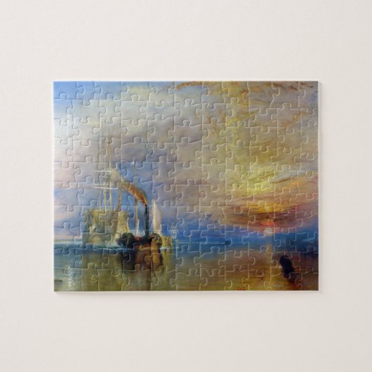 Der Kampf Temeraire von J. Herr W. Turner Puzzle (Horizontal)