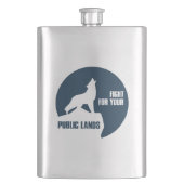 Der Kampf um Ihr öffentliches Land Wolf Flachmann (Vorderseite)