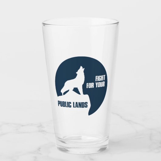 Der Kampf um Ihr öffentliches Land Wolf Glas (Vorderseite)