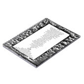 Der Kampf und die Zeichen des Mutes Notizblock (Linke Seite)