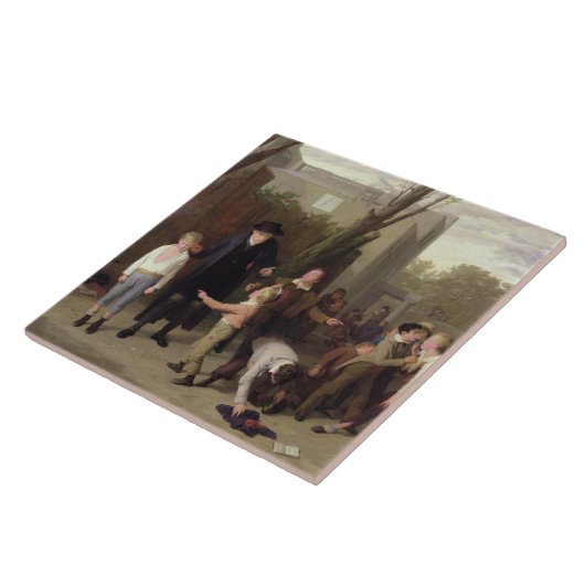 Der Kampf unterbrochen, 1815-16 Fliese (Seite)