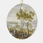 Der Kampf von Abensberg am 20. April 1809 Keramikornament (Links)