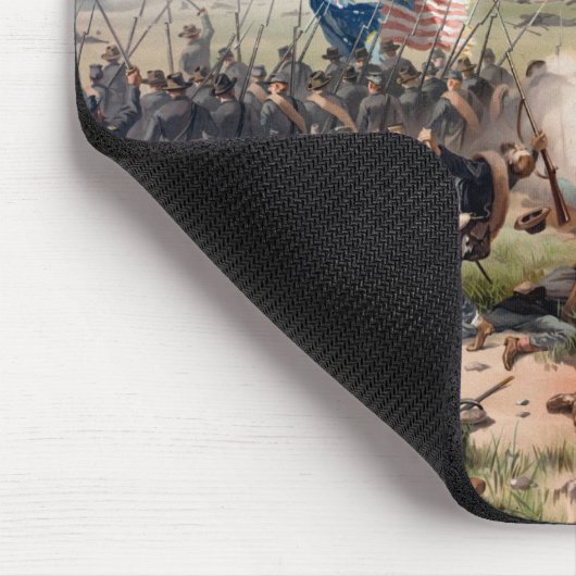 Der Kampf von Antietam -- Ziviler Krieg Mousepad (Ecke)