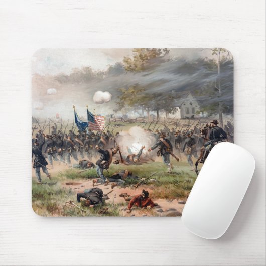 Der Kampf von Antietam -- Ziviler Krieg Mousepad (Mit Mouse)