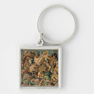 Der Kampf von Arbelles in 333 BC, Aubusson Schlüsselanhänger