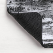 Der Kampf von Austerlitz, am 2. Dezember 1805 Mousepad (Ecke)