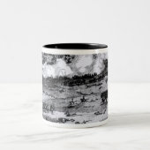 Der Kampf von Austerlitz, am 2. Dezember 1805 Zweifarbige Tasse (Mittel)