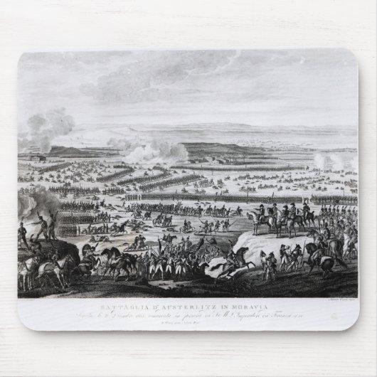 Der Kampf von Austerlitz in Moray Mousepad (Vorne)