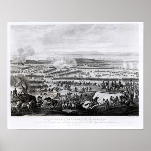 Der Kampf von Austerlitz in Moray Poster