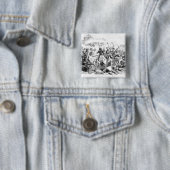 Der Kampf von Bannockburn im Jahre 1314 Button (Beispiel)