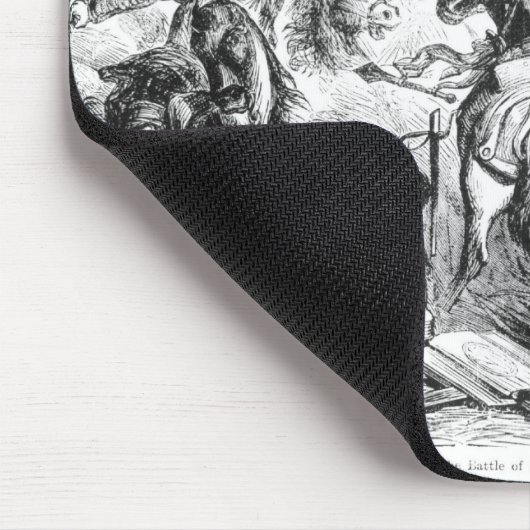 Der Kampf von Bannockburn im Jahre 1314 Mousepad (Ecke)