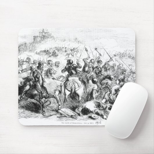 Der Kampf von Bannockburn im Jahre 1314 Mousepad (Mit Mouse)