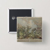 Der Kampf von Bourget, 1887 Button (Vorne & Hinten)