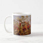 Der Kampf von Bunker Hill durch E. Percy Moran Kaffeetasse (Links)