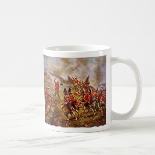 Der Kampf von Bunker Hill durch E. Percy Moran Kaffeetasse (Rechts)