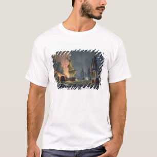 Der Kampf von Cabareta Punkt am 12. Juli 1801 engr T-Shirt