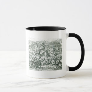 Der Kampf von Cajamarca, 1532 Tasse