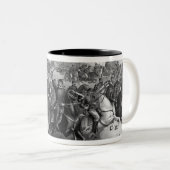 Der Kampf von Cedar Creek Zweifarbige Tasse (VorderseiteRechts)