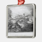 Der Kampf von Chapultepec Silbernes Ornament (Links)