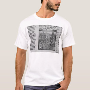 Der Kampf von Crecy im Jahre 1346 T-Shirt