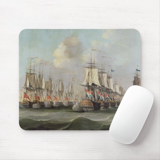 Der Kampf von Dogger Bank, das "Holland" a zeigend Mousepad (Mit Mouse)