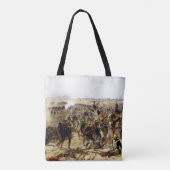 Der Kampf von Essling, im Mai 1809 Tasche (Rückseite)