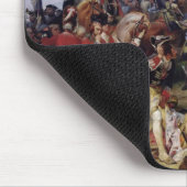 Der Kampf von Fontenoy 1828 am 11. Mai 1745 Mousepad (Ecke)