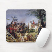 Der Kampf von Fontenoy 1828 am 11. Mai 1745 Mousepad (Mit Mouse)