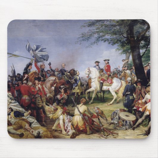 Der Kampf von Fontenoy 1828 am 11. Mai 1745 Mousepad (Vorne)