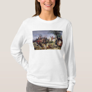 Der Kampf von Fontenoy 1828 am 11. Mai 1745 T-Shirt