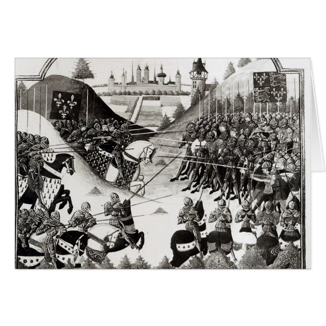 Der Kampf von Formigny (Vorderseite (Horizontal))