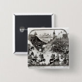 Der Kampf von Formigny Button (Vorne & Hinten)