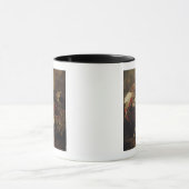Der Kampf von Giaour und von Hassan Tasse (Zentrum)