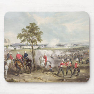 Der Kampf von Goojerat am 21. Februar 1849, engr Mousepad