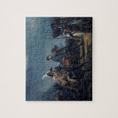 Der Kampf von Jena, am 14. Oktober 1806 (für Puzzle (Vertikal)