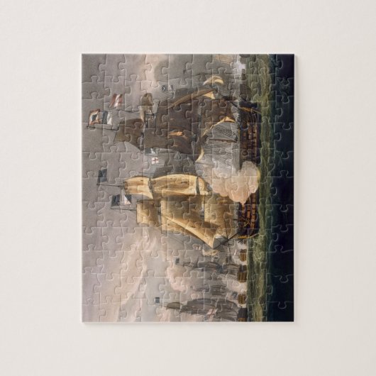 Der Kampf von Kap-St. Vincent, am 14. Februar 1797 Puzzle (Vertikal)