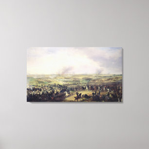 Der Kampf von Leipzig, 16.-19. Oktober 1813 Leinwanddruck