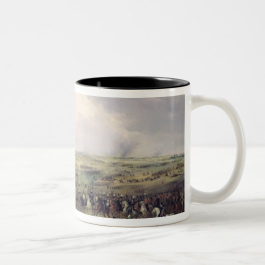 Der Kampf von Leipzig, 16.-19. Oktober 1813 Zweifarbige Tasse (Rechts)