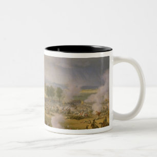 Der Kampf von Marengo 1801 am 14. Juni 1800 Zweifarbige Tasse