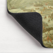 Der Kampf von Maxen, im November 1759 Mousepad (Ecke)