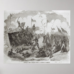 Der Kampf von New Orleans Poster