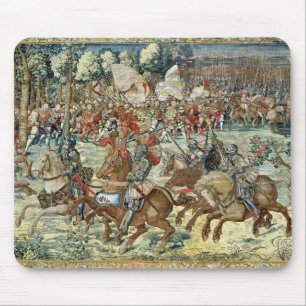Der Kampf von Pavia. Der Fortschritt von Charles V Mousepad