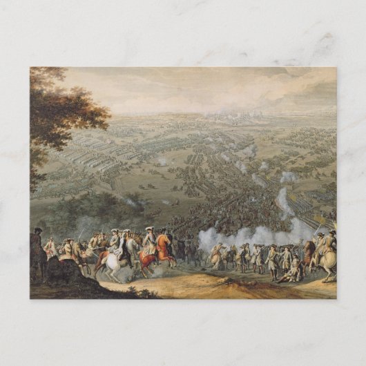 Der Kampf von Poltava 2 Postkarte (Vorderseite)