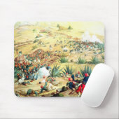 Der Kampf von Puebla, am 5. Mai 1862 Mousepad (Mit Mouse)
